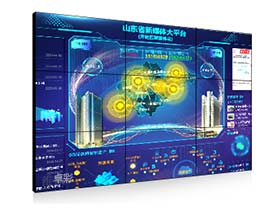 55寸電子無縫拼接屏